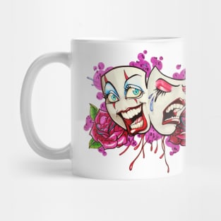 Theater Masks Original New School Art Mug